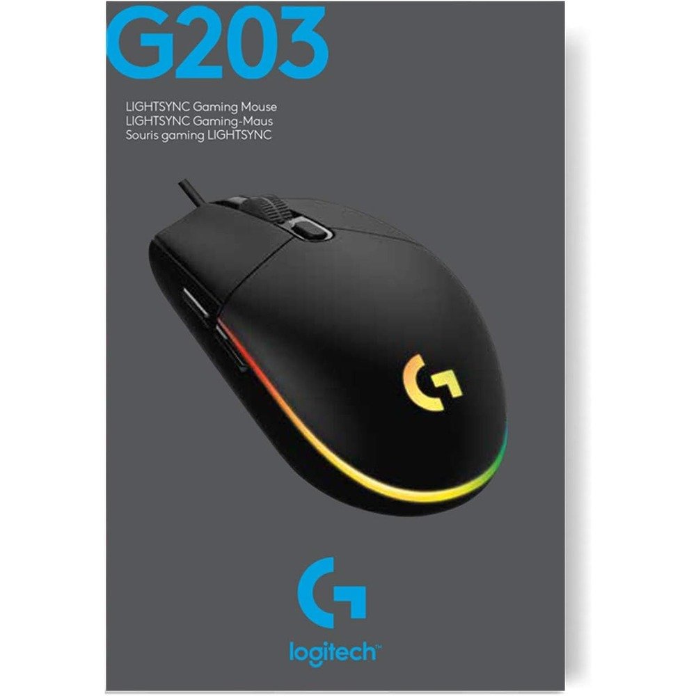 Logitech G203 Wired Gaming Mouse